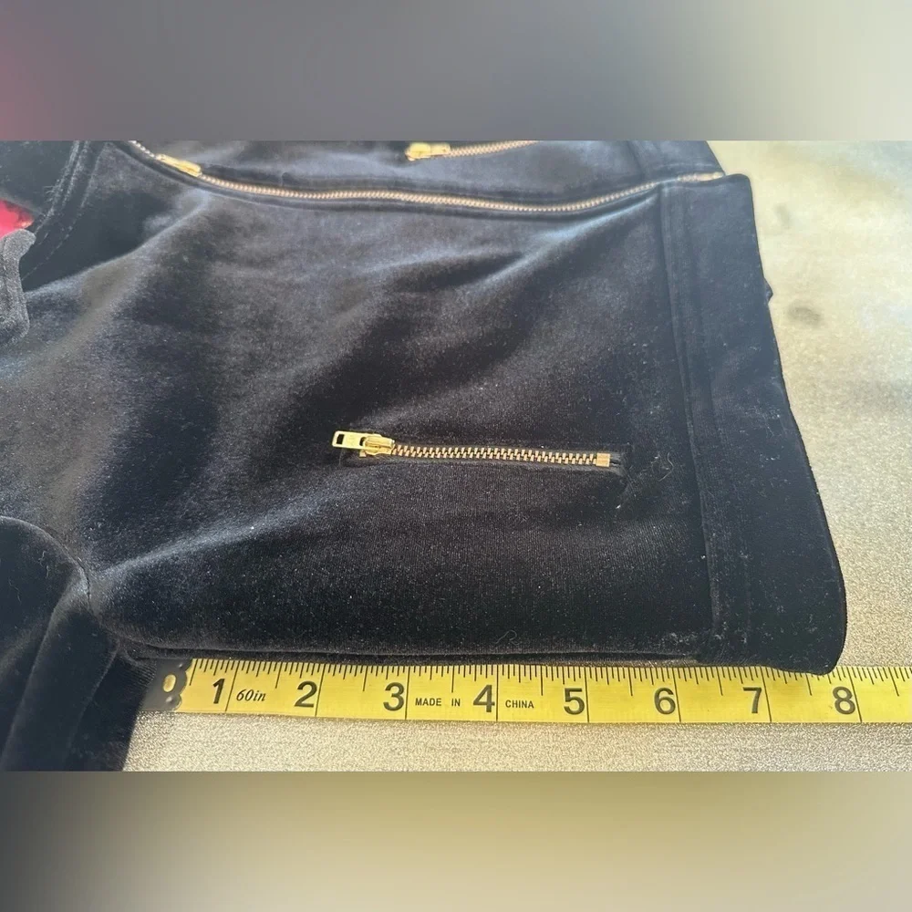 Genuine Kids Oshkosh Black Velvet Bomber Jacket (629)